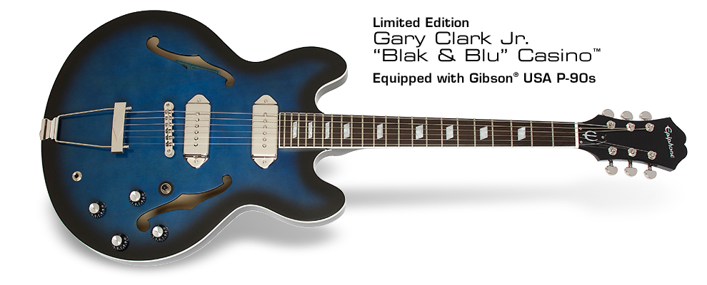 epiphone blak and blu casino for sale