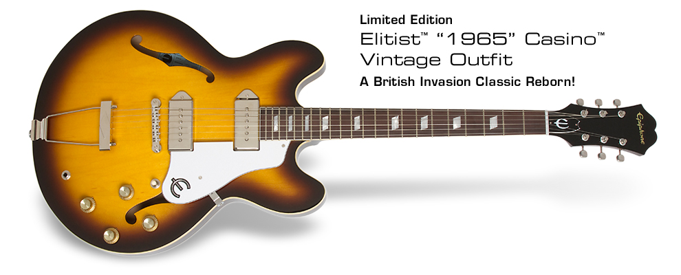 epiphone elitist 1965 casino outfit reissue