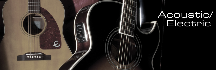 Epiphone Acoustic/Electric Guitars